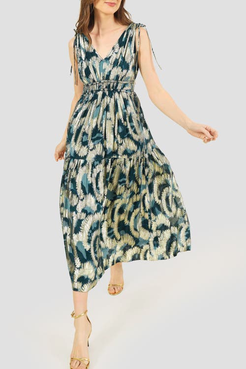 Shop Omika Rosalita Midi In Santari Peacock