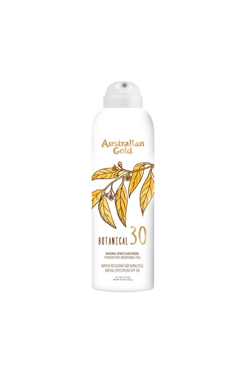 Australian Gold Botanical Sunscreen Natural Spray SPF 30 6 oz, Alternate, color, 
