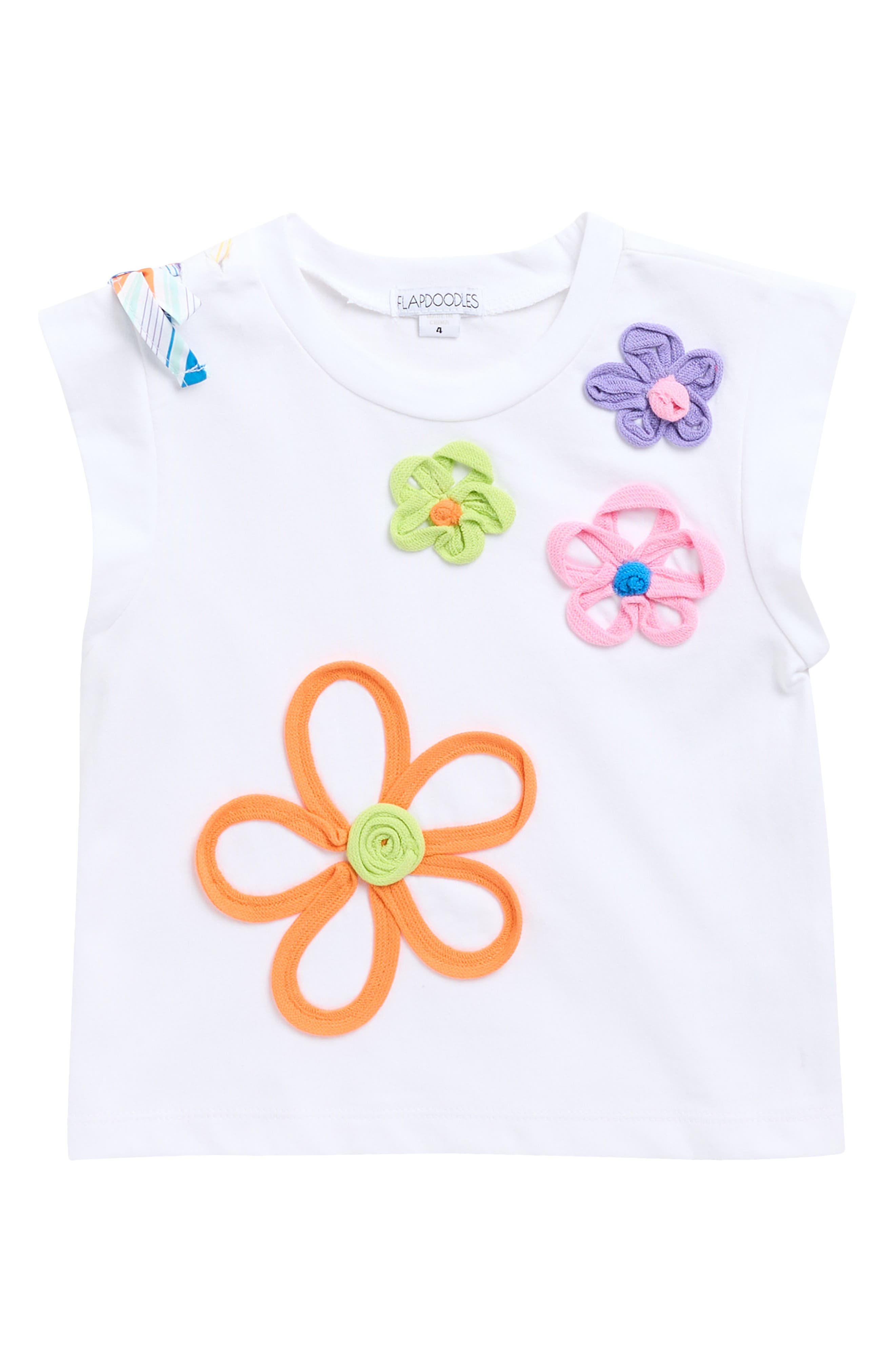 Flapdoodles Kids' Appliqué T-Shirt