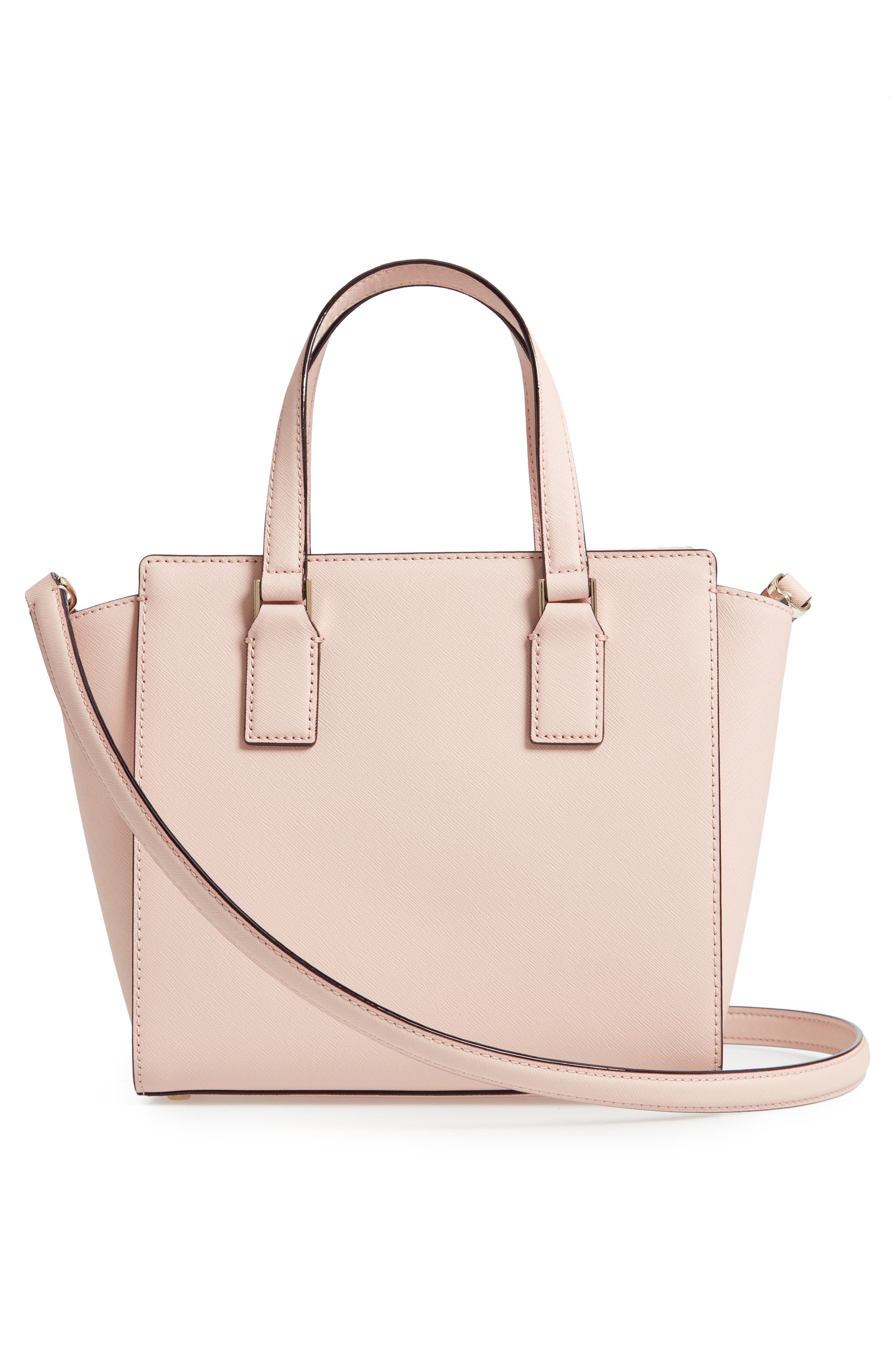 Kate Spade New York cameron street - small hayden leather satchel, Alternate, color, 