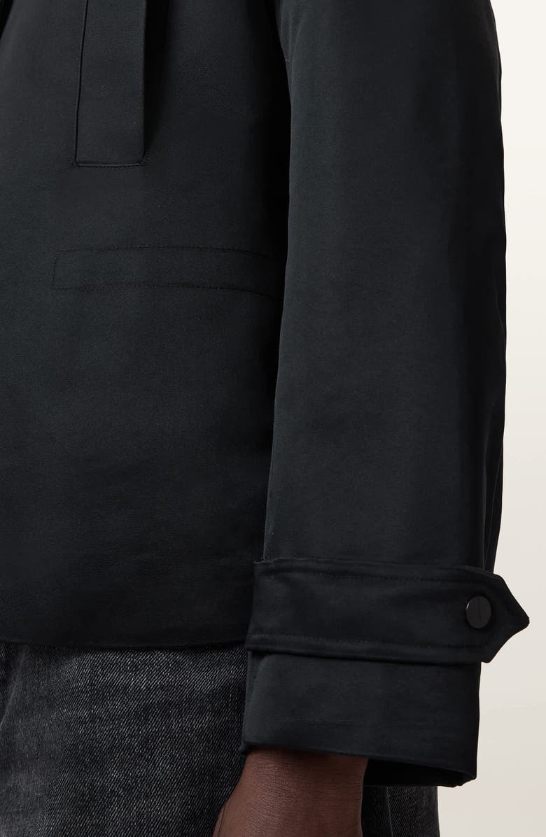 AllSaints Oversize Luellah Jacket, Alternate, color, Black