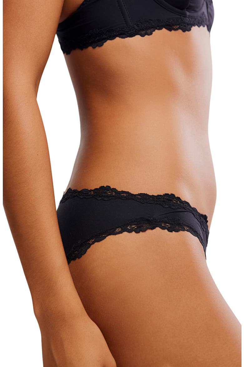 Intimately FP Charlie Micro Bikini, Alternate, color, BLACK