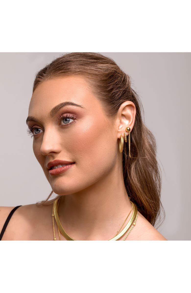 Bony Levy 14K Gold Hoop Earrings, Alternate, color, 