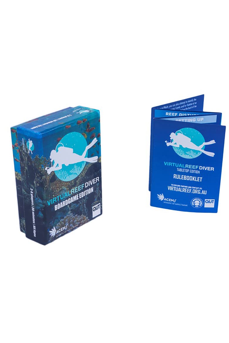 Virtual Reef Diver Tabletop Edition Educational Memory Card Game, Main, color, Multicolored