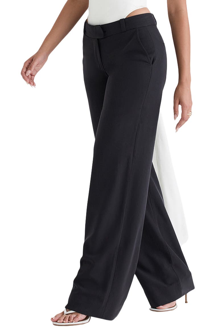 Cameron Relaxed Tailored Trousers, Alternate, color, GREY