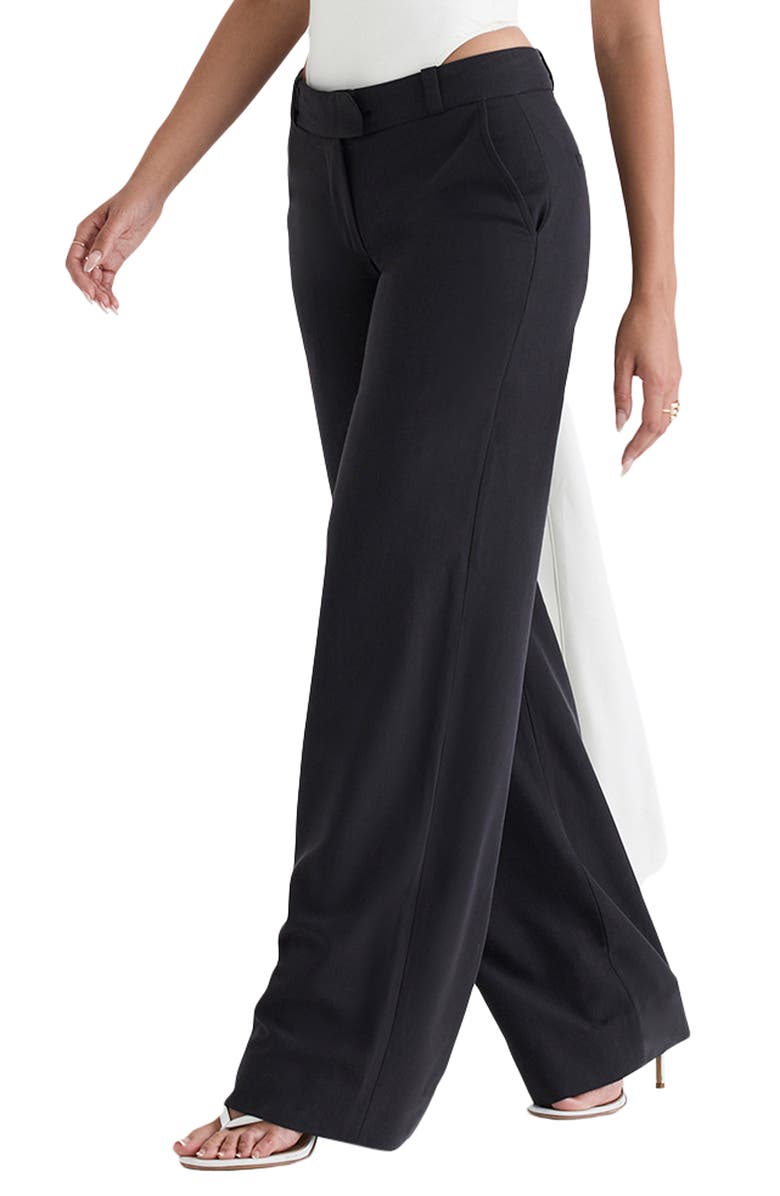 HOUSE OF CB Cameron Relaxed Tailored Trousers, Alternate, color, 