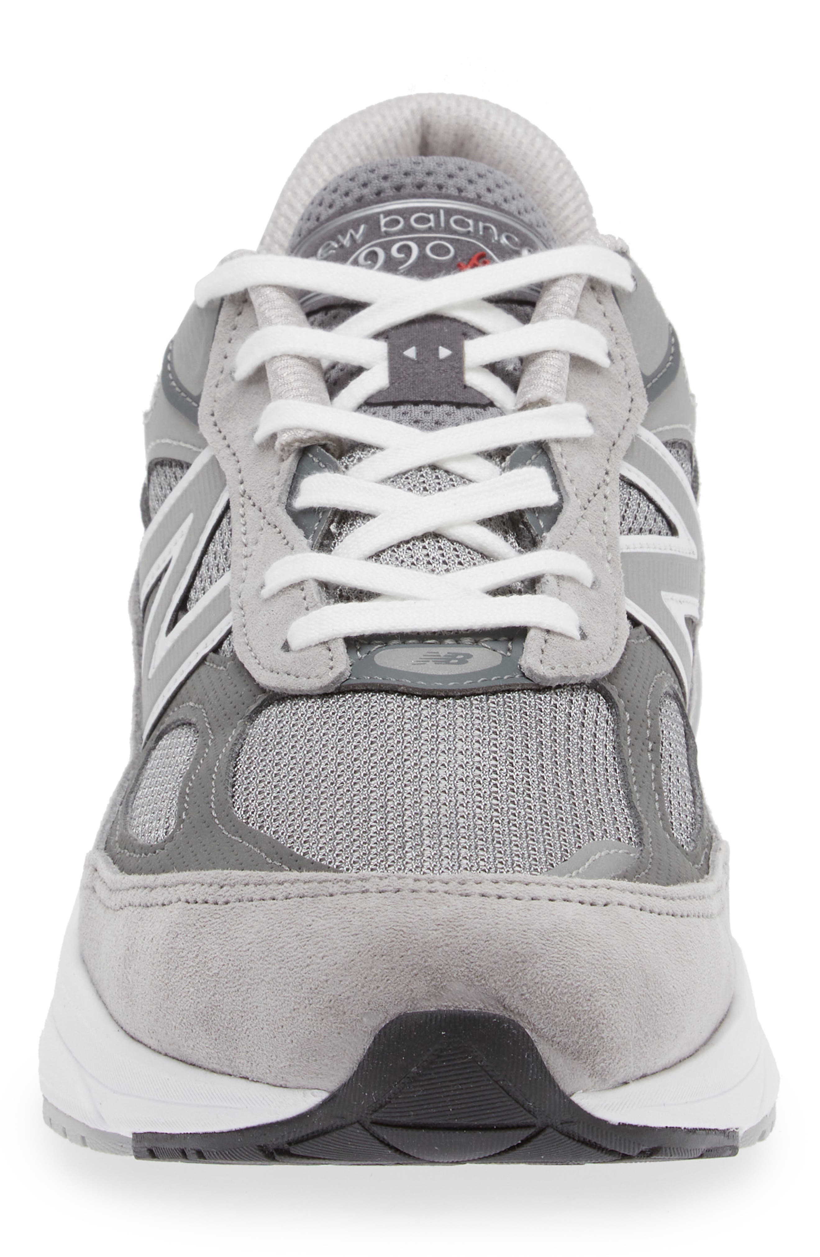 New Balance 990V6 Core Running Shoe, Alternate, color, Grey/ Grey
