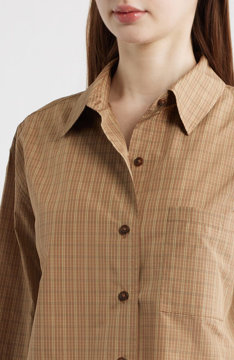 rag & bone Connie Plaid Button-Up Shirt, Alternate, color,