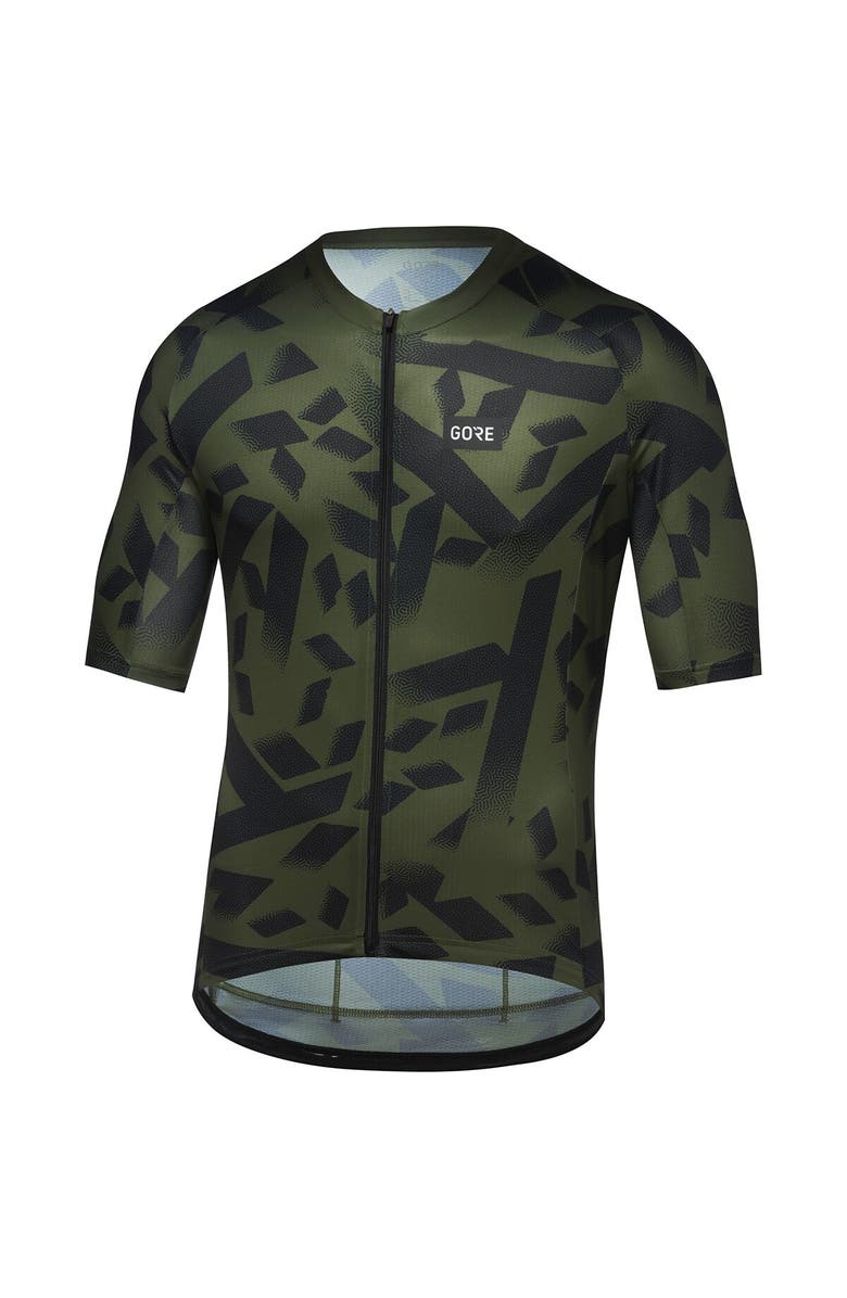 GOREWEAR Spirit Signal Camo Jersey - Men
s, Alternate, color, Utility Green/Black