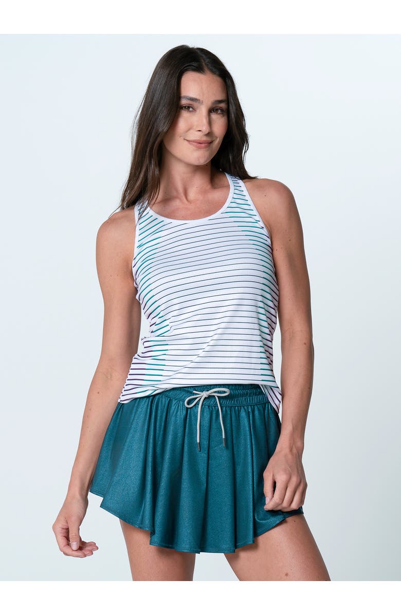 Lucky in Love Contour Rib Tank, Main, color, White