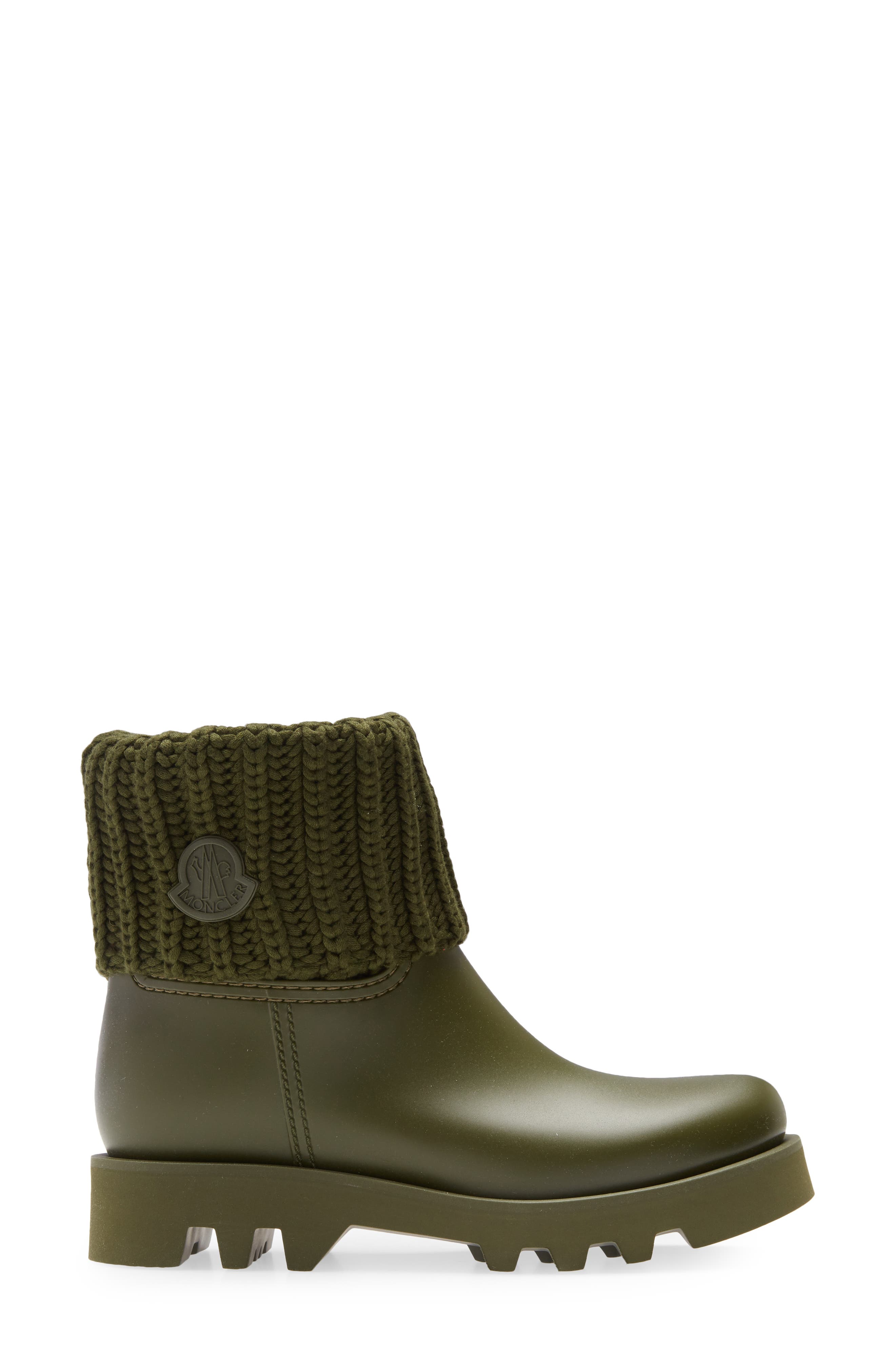 Ginette Waterproof Rain Boot, Alternate, color, GREEN