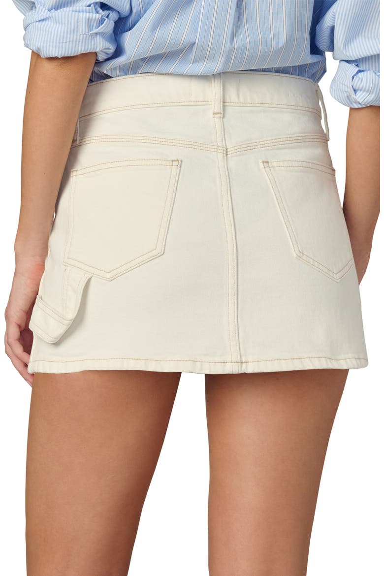 The Carpenter Miniskirt, Alternate, color, MILK