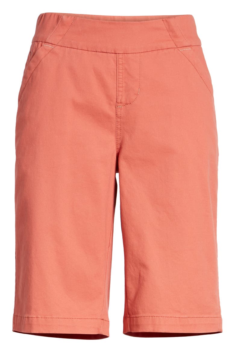 Jeans Gracie Bermuda Shorts, Alternate, color, CORAL DUST