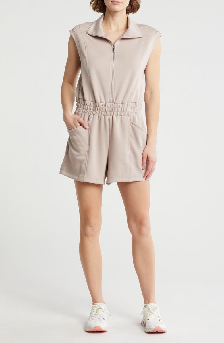 APANA Relaxed Daily Romper, Main, color, Goat