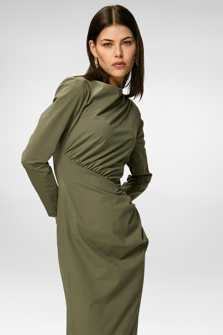 Ruchi Dress, Alternate, color, Olive