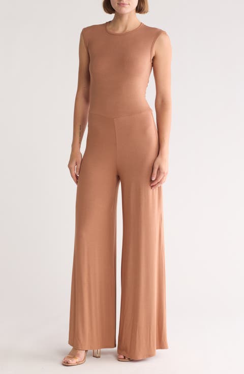 V-Neck Hardware One-Piece Swimsuit