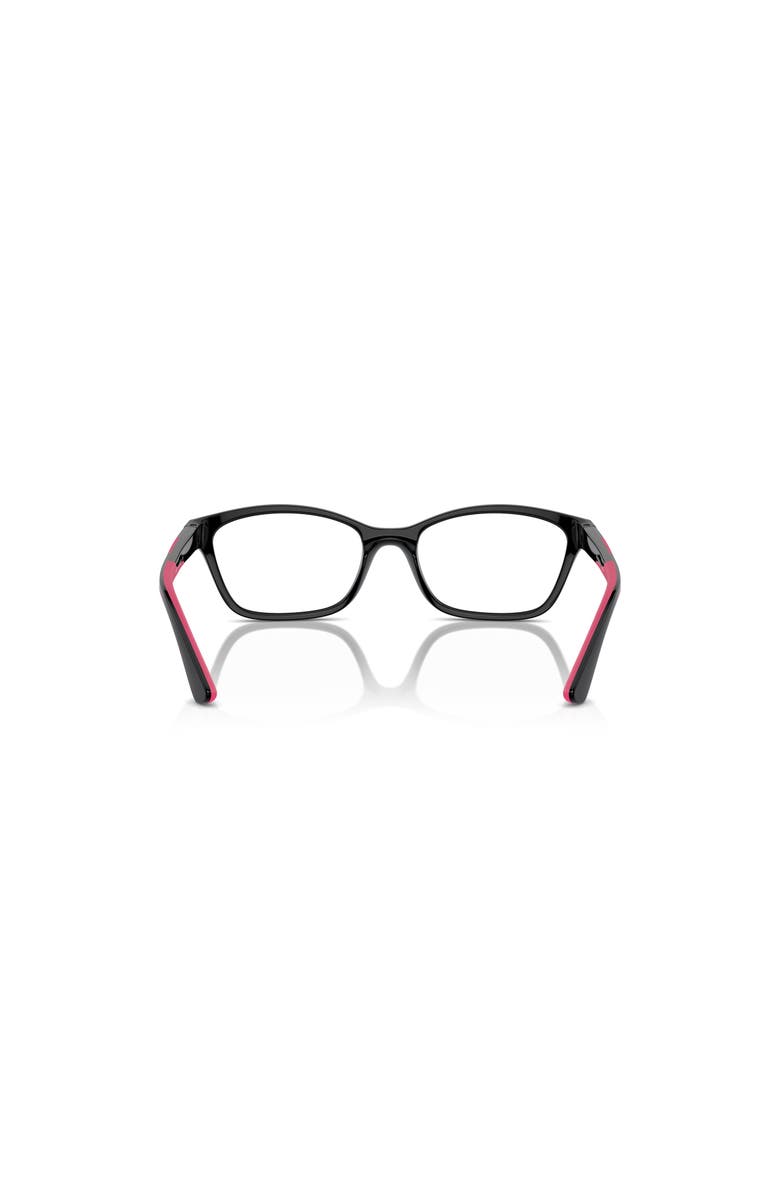 Vogue Eyewear 49mm Cat Eye optical glasses, Alternate, color, Black
