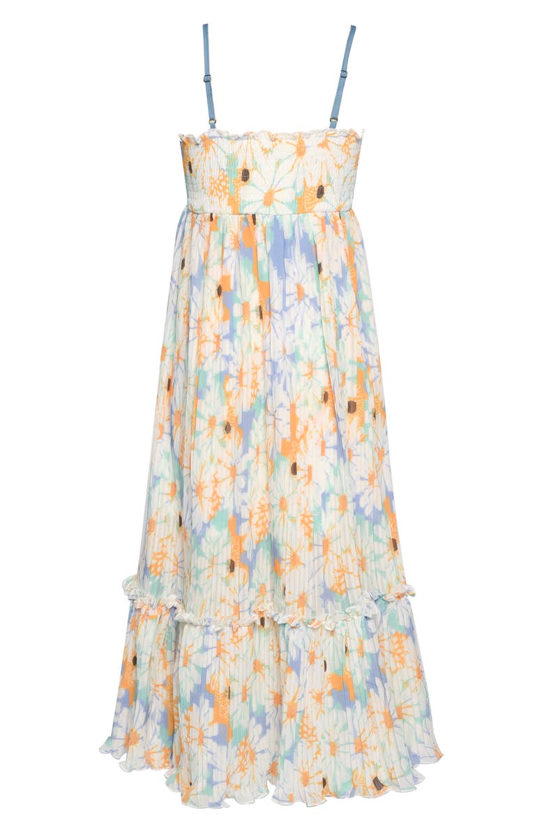 Hannah Banana Mini Pleat Dress, Alternate, color,