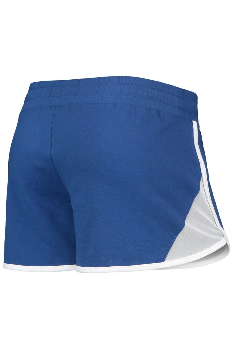 Women's New Era Royal Chicago Cubs Stretch French Terry Shorts, Alternate, color, Royal
