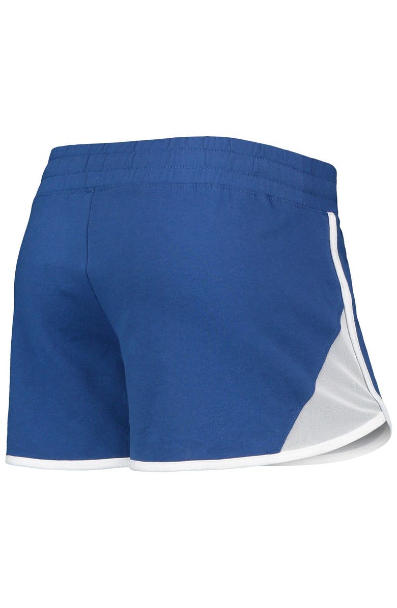 New Era Women's New Era Royal Chicago Cubs Stretch French Terry Shorts, Alternate, color,