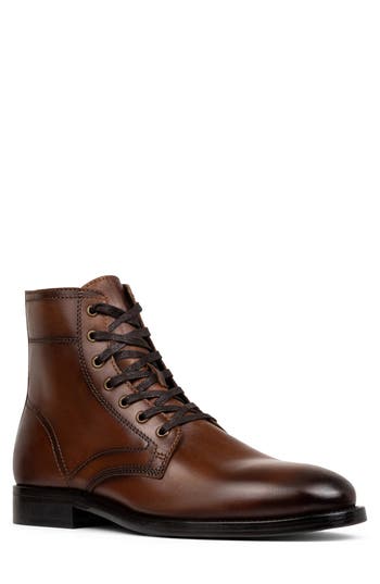 Donald Pliner Lace-up Boot In Brown