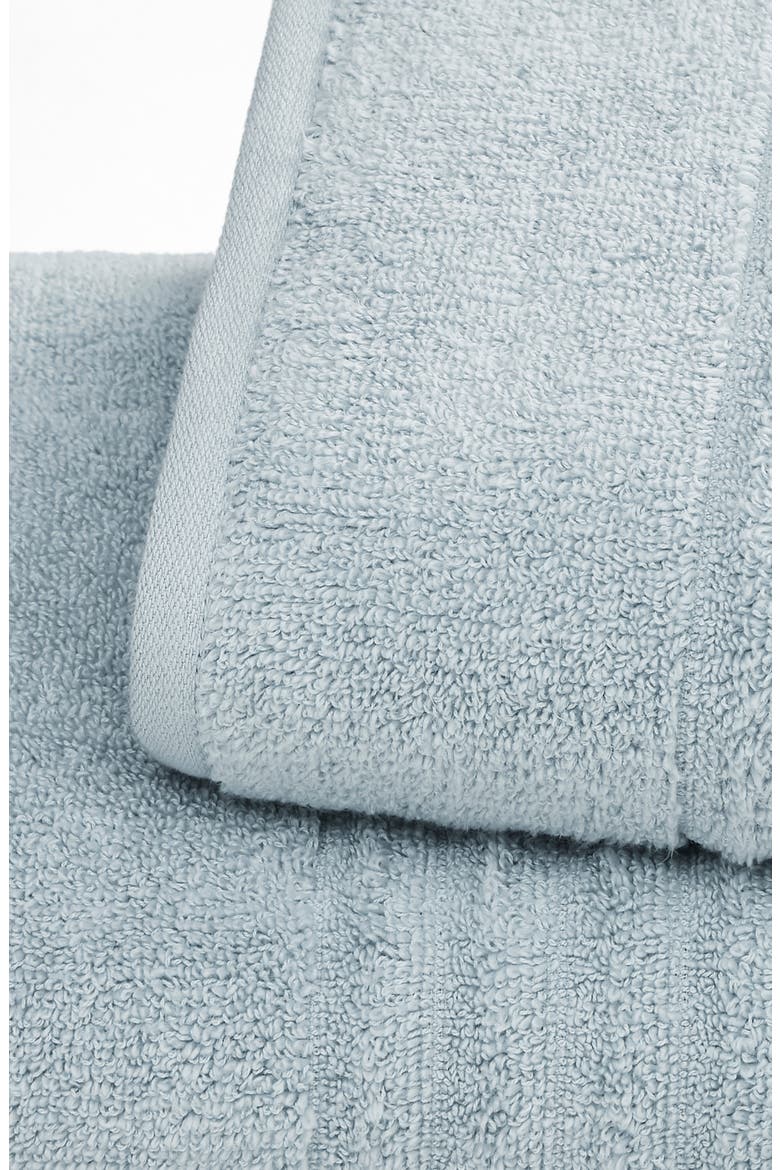 Combed Cotton 2-Pack Bath Towels, Alternate, color, LIGHT BLUE