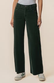 KUT from the Kloth Meg Fab Ab High Waist Wide Leg Corduroy Pants
