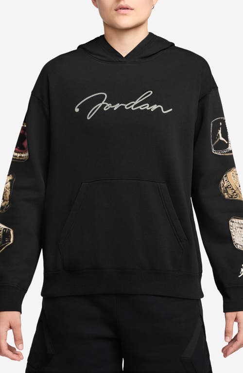 JORDAN JORDAN BROOKLYN FLEECE GRAPHIC HOODIE