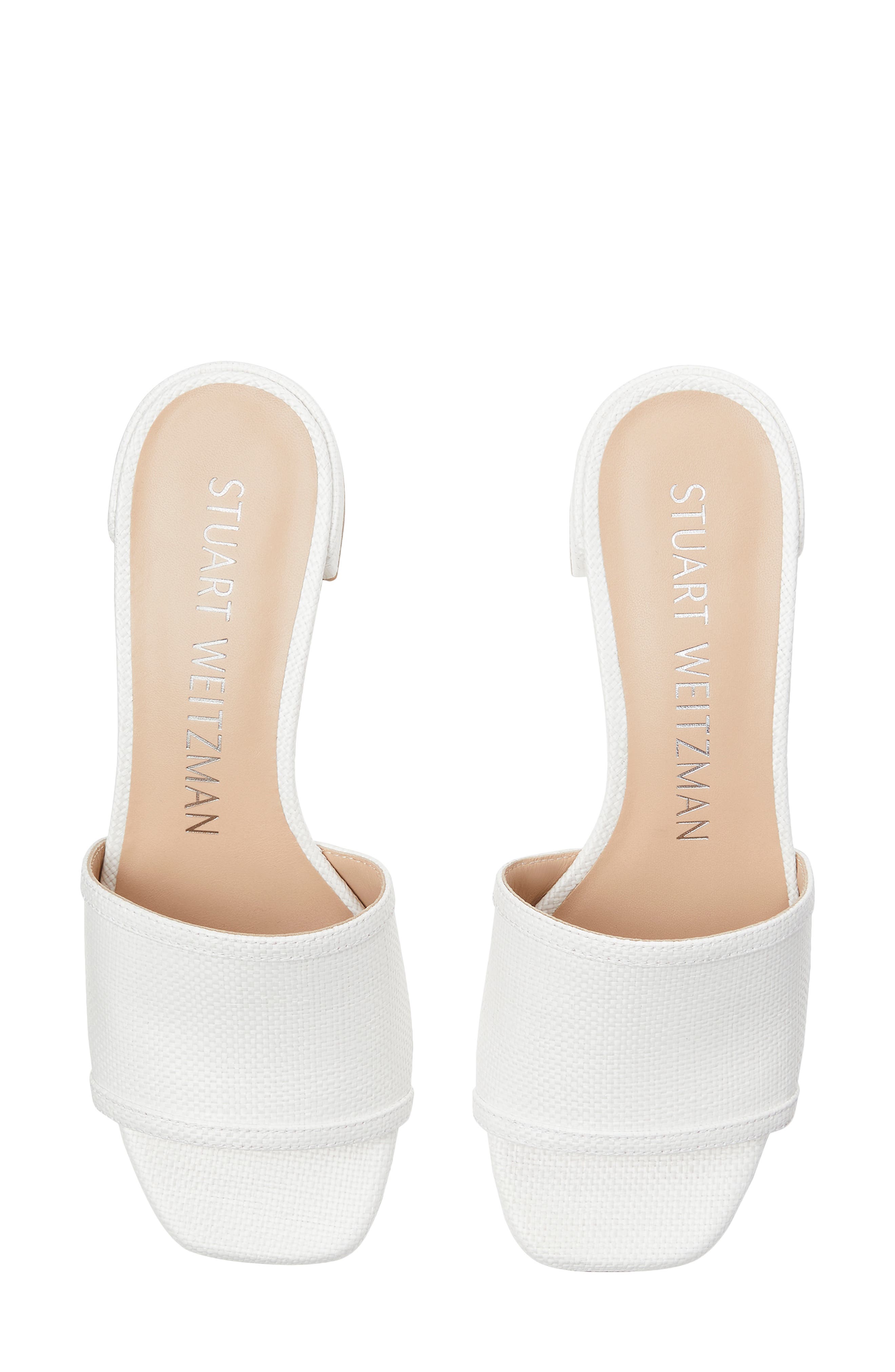 Stuart Weitzman Cayman 35 Block Slide Sandal, Alternate, color, 