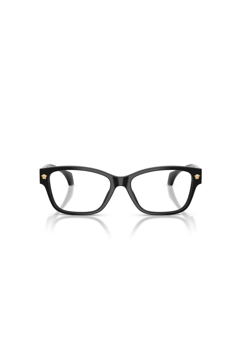 52mm Cat Eye optical glasses, Alternate, color, Black