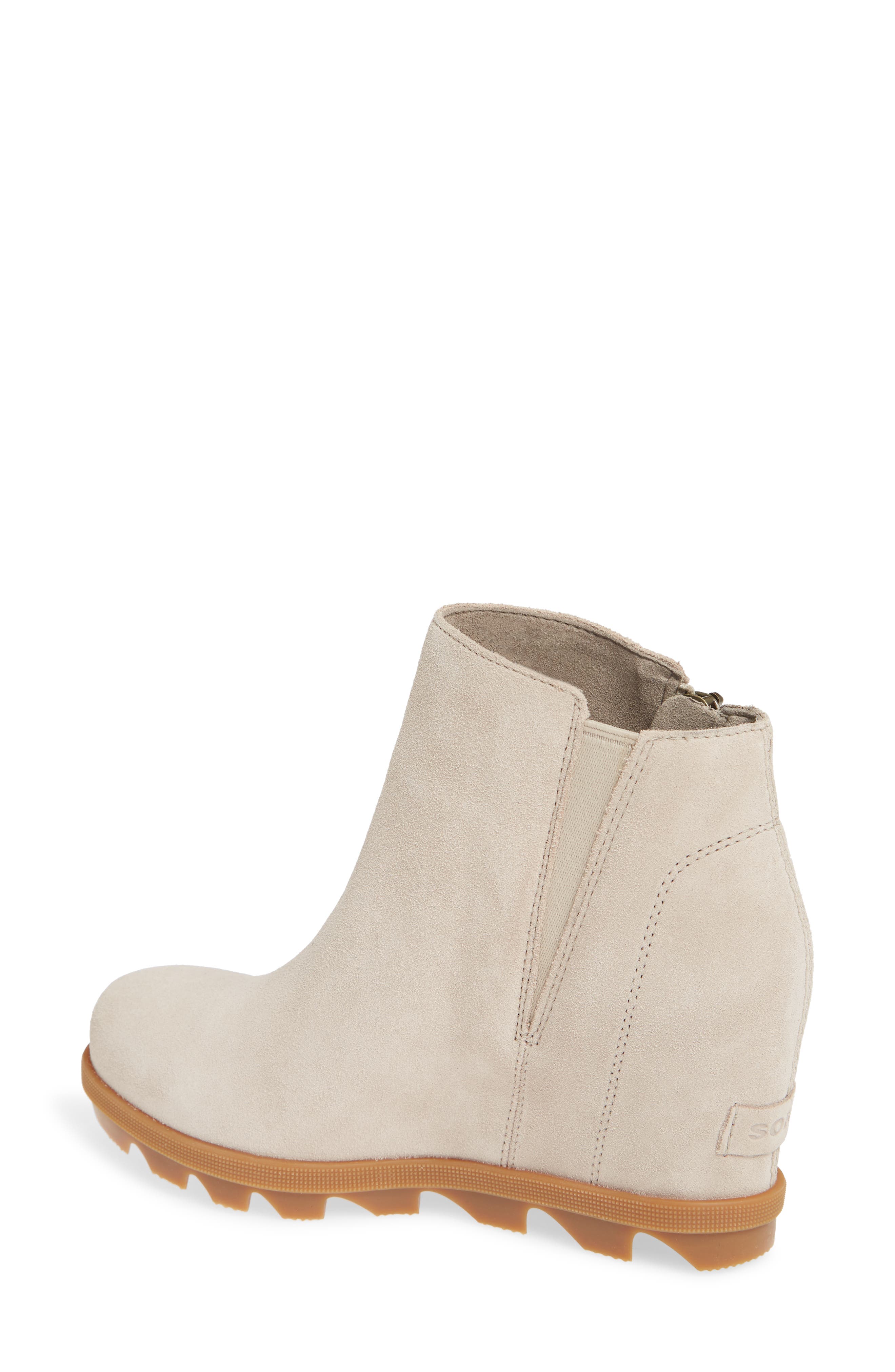 Joan of Arctic II Waterproof Wedge Boot, Alternate, color, SOFT TAUPE SUEDE