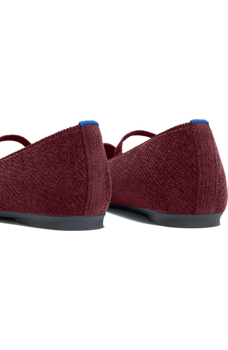 Rothy's The ReVelvet Double Buckle Mary Jane Heel, Alternate, color, Revelvet Syrah