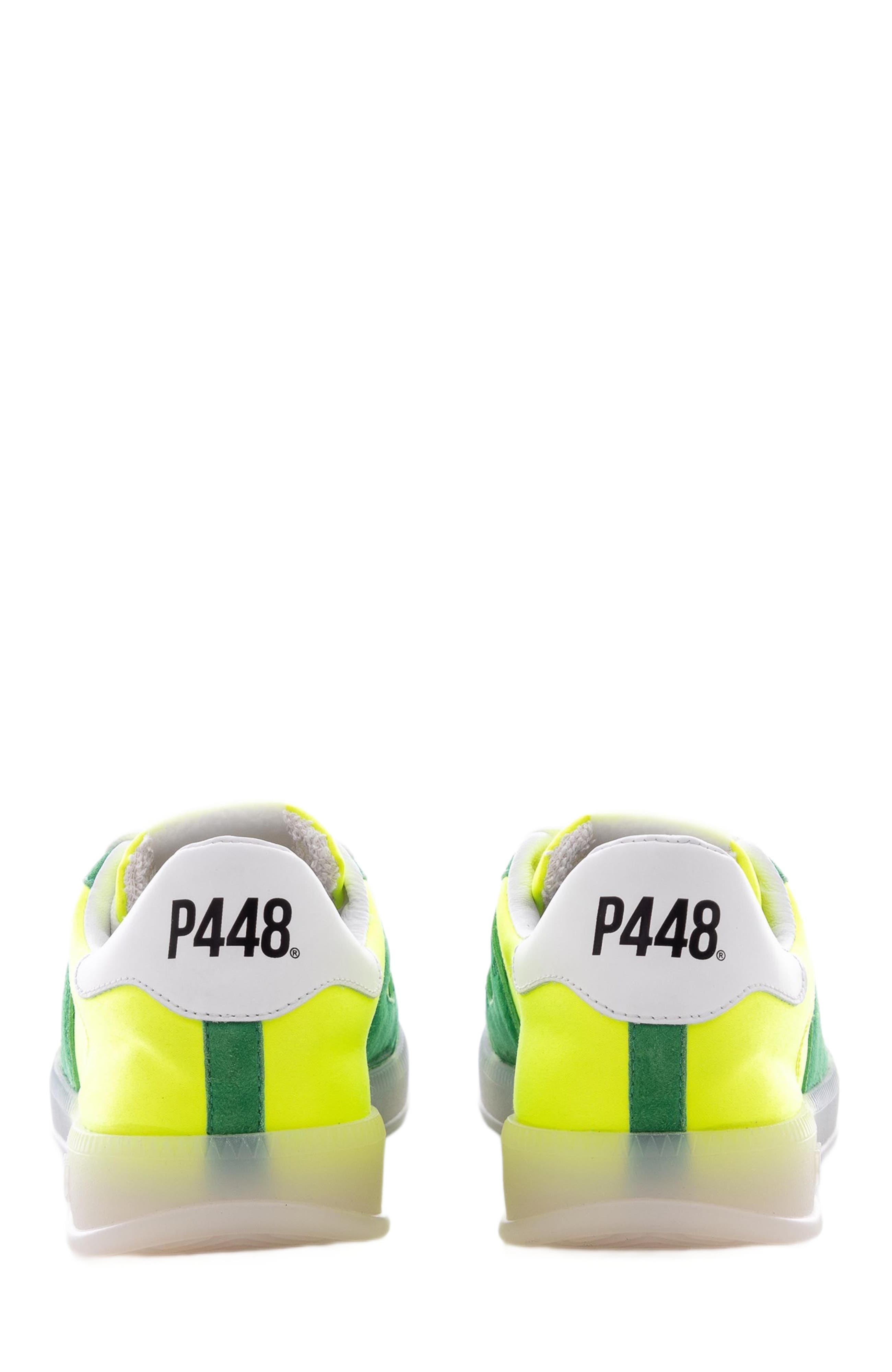 Monza Sneaker, Alternate, color, NEON YELLOW
