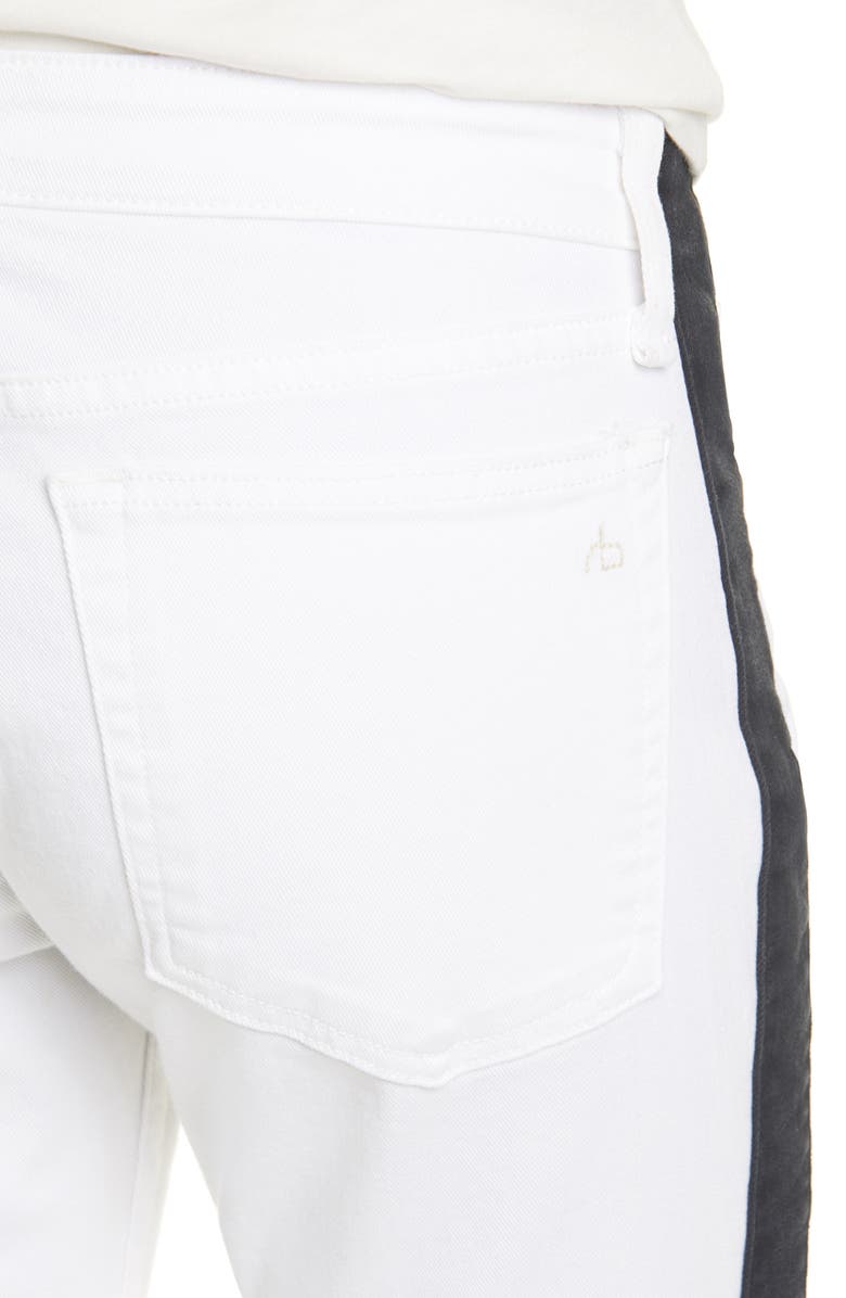 rag & bone Dre Side Stripe Slim Boyfriend Jeans, Alternate, color, 