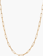 Aurate New York Large Paperclip Chain Necklace