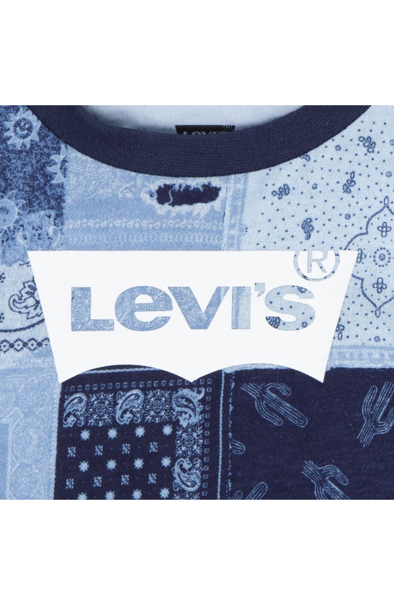 Levi's<sup>®</sup> Patchwork Graphic T-Shirt & Shorts, Alternate, color, 
