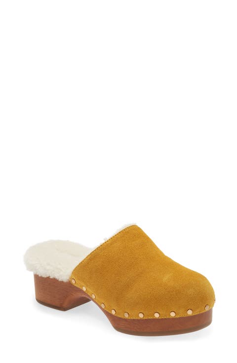 Mara Genuine Shearling Clog (Women)