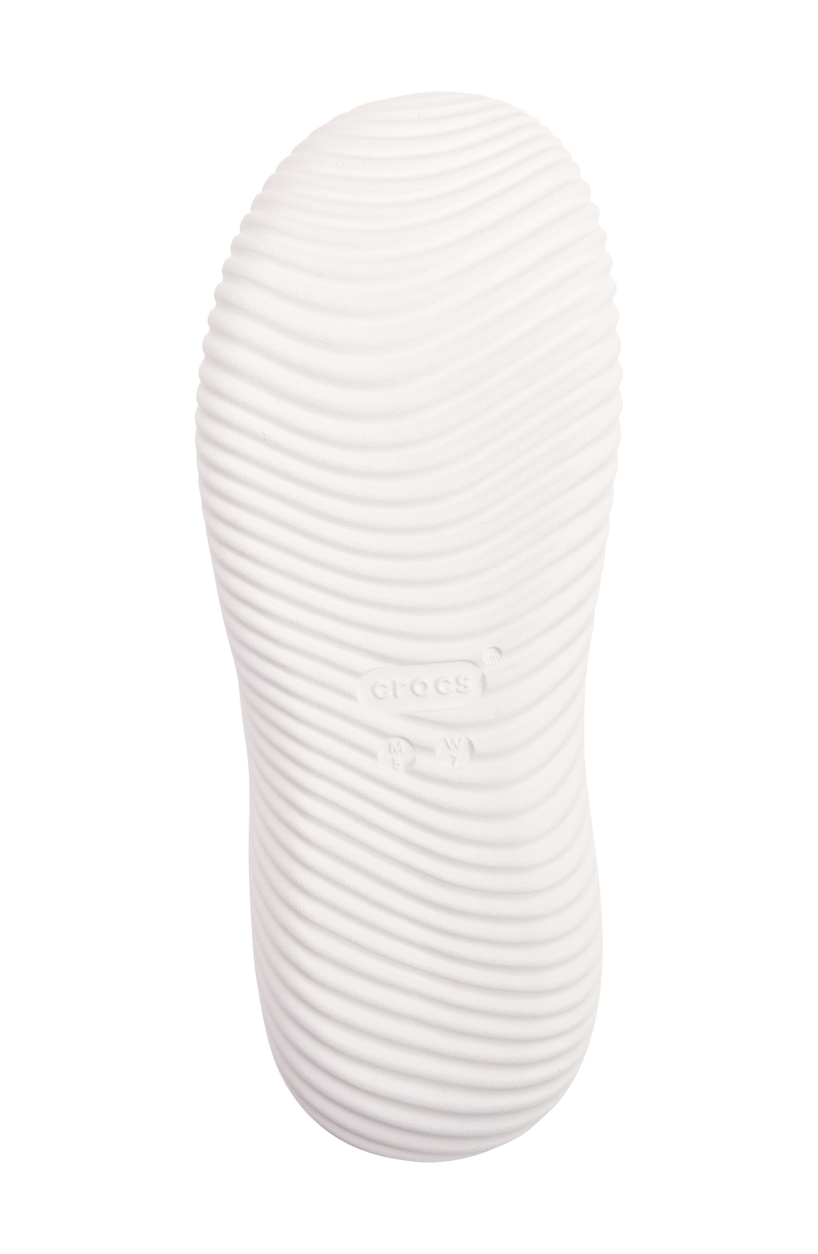 CROCS Gender Inclusive Mellow Ease Sneaker, Alternate, color, Black/ White