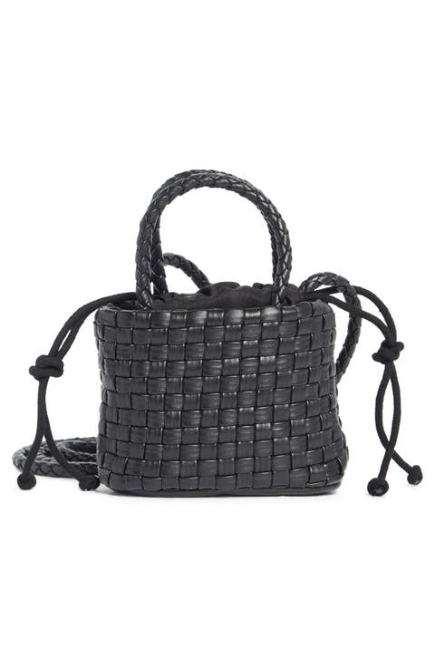 Mini Woven Crossbody Bag