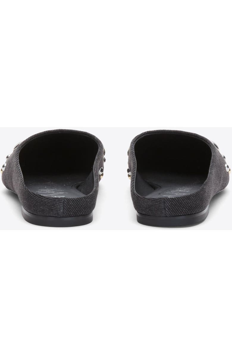 3.1 Phillip Lim ID Dome Embellished Flat Mule, Alternate, color, Black