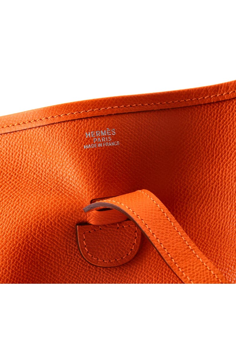 Pre-Owned Hermes Evelyne Bag Gen II Epsom PM, Alternate, color, Orange H