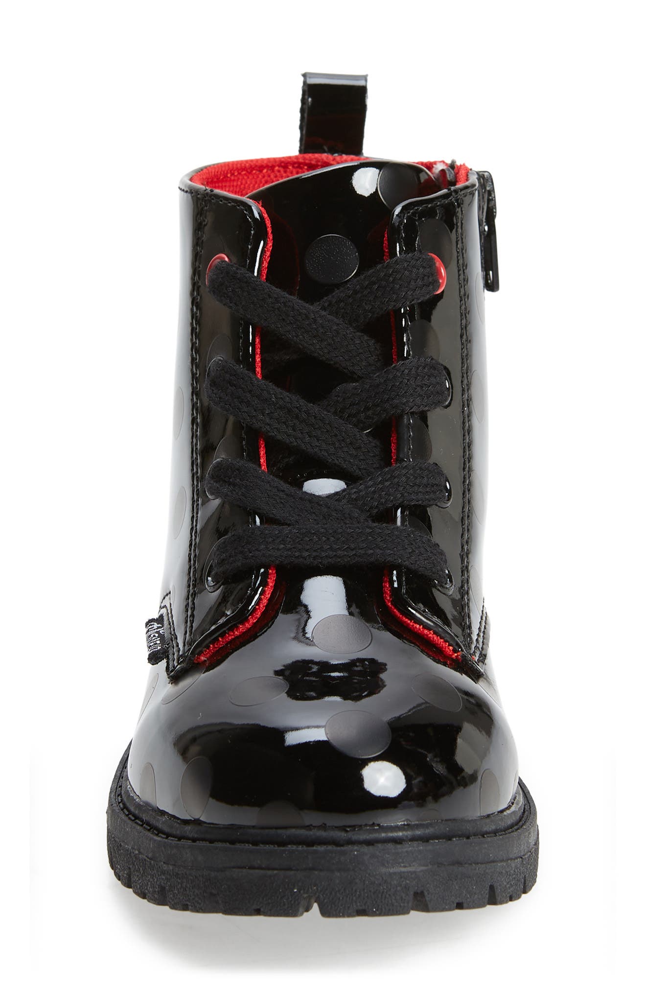 Tucker + Tate Kids' Minnie Mouse Combat Boot, Alternate, color, 