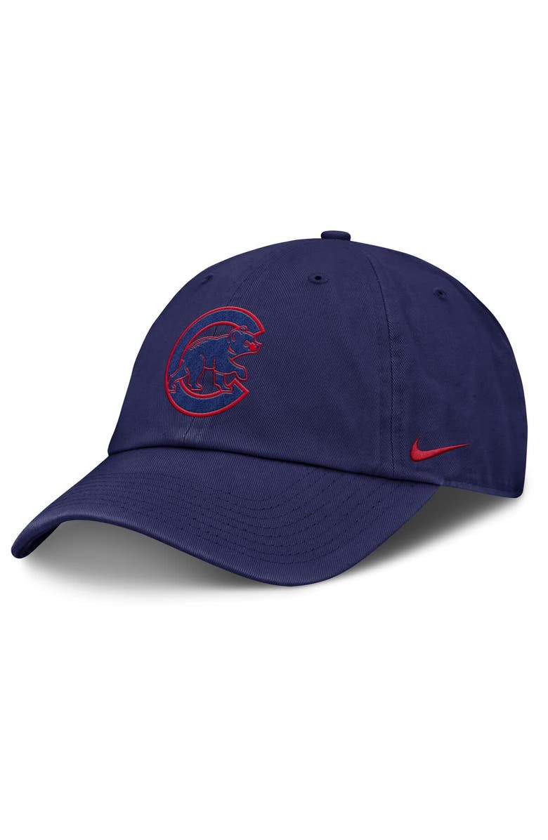 Nike Men's Nike Navy Chicago Cubs Club Adjustable Hat, Main, color, Navy