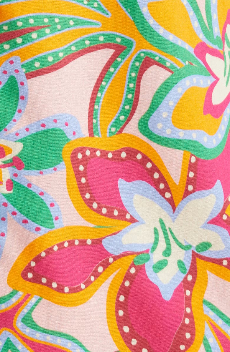 Native Youth Botanical Camp Shirt, Alternate, color, 