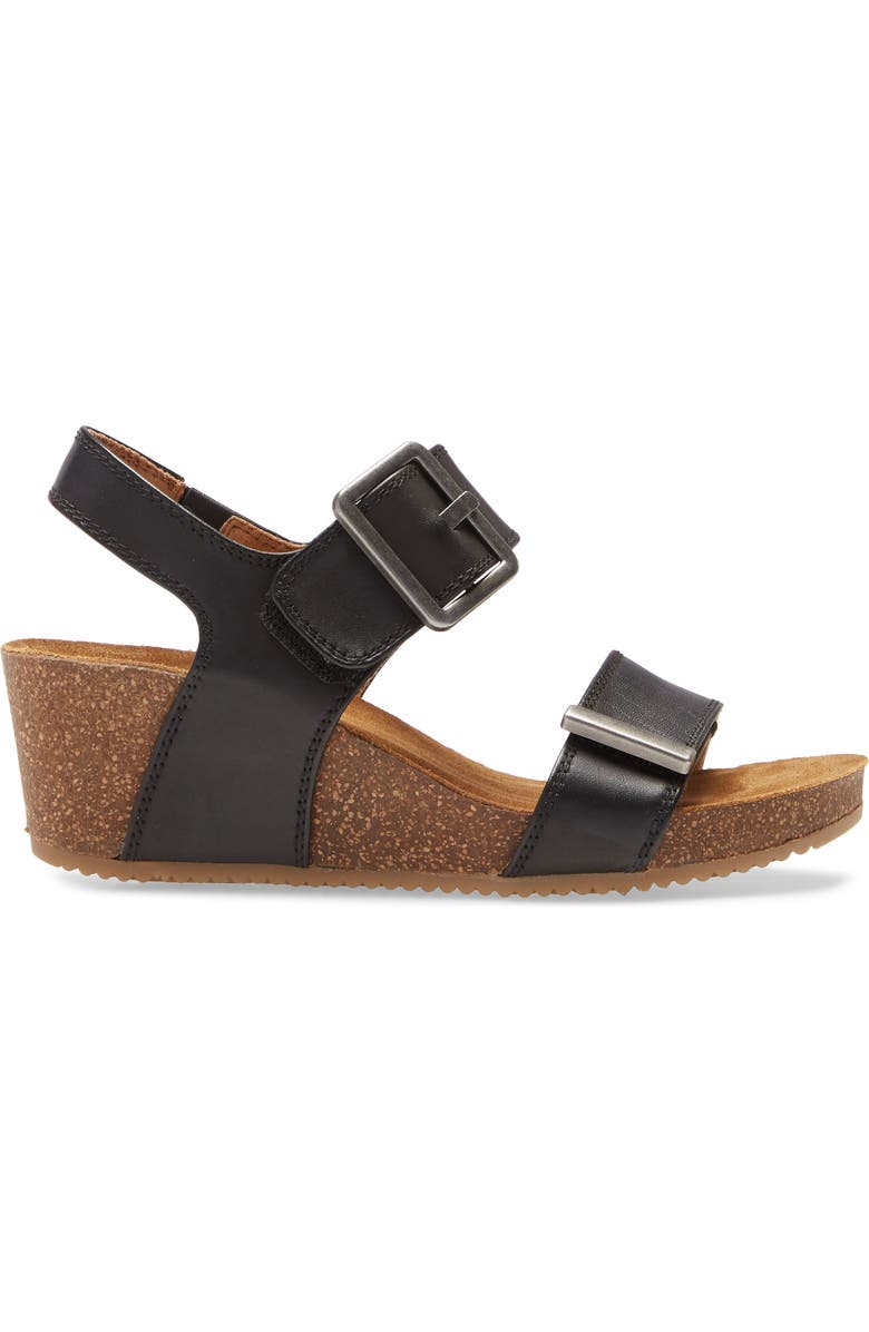 Comfortiva Emberly Wedge Sandal, Alternate, color,