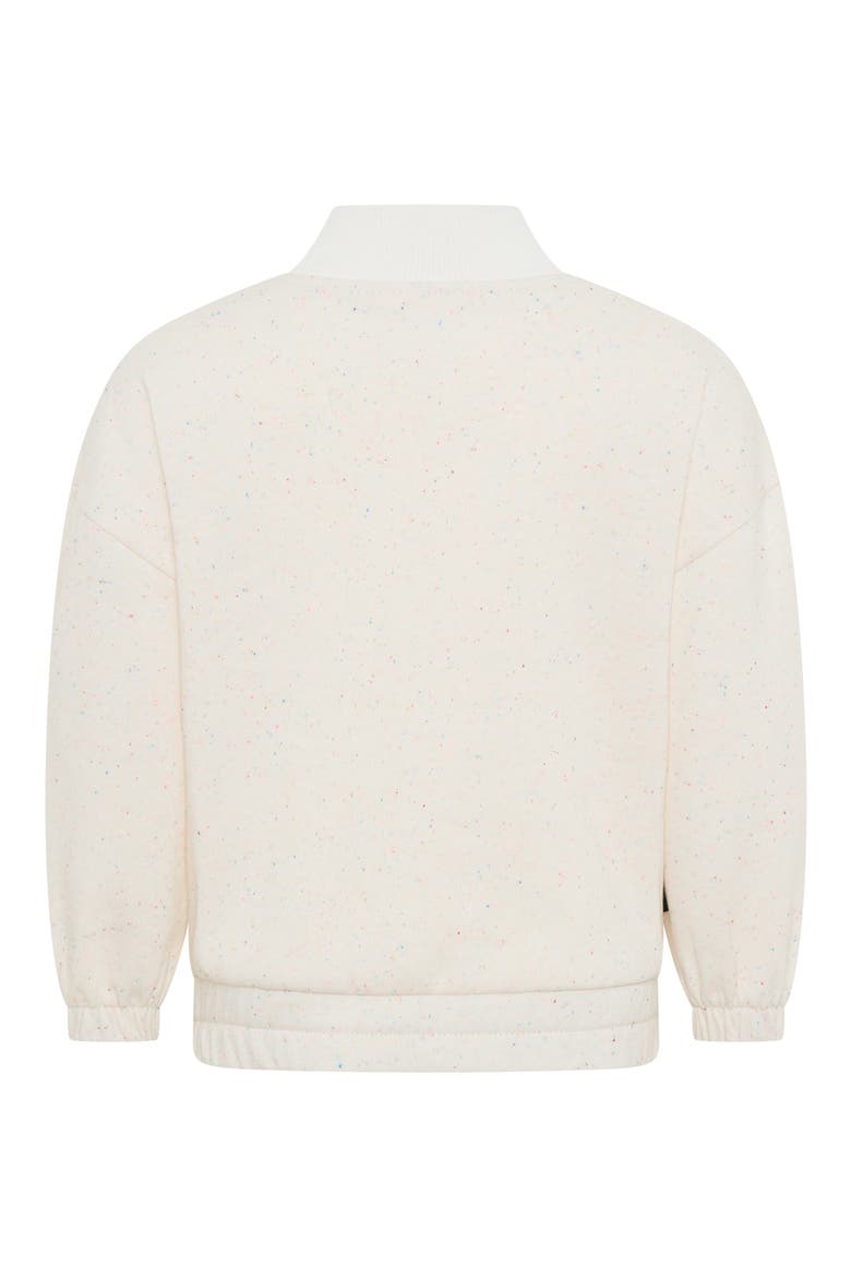 Kids' Half Zip Pullover, Alternate, color, ECRU