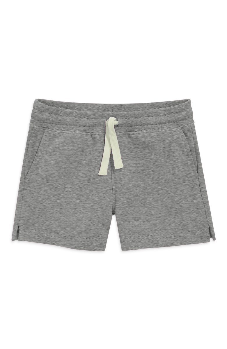 Primary Kids Track Short, Alternate, color, Heather Storm Gray