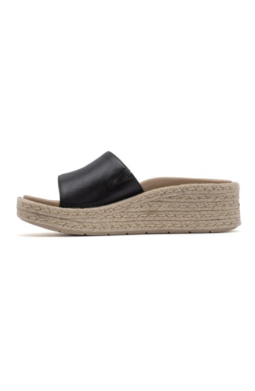 Abeo Solstice Slide In Black Leather - Metatarsal