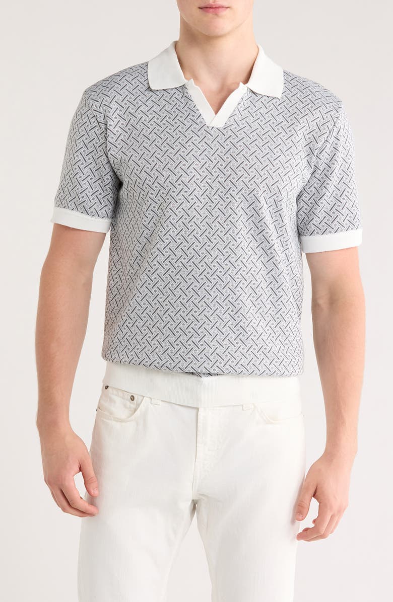 Buffalo Jeans Wise Polo, Main, color, Grey Combo