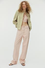H&M Wide High Jeans